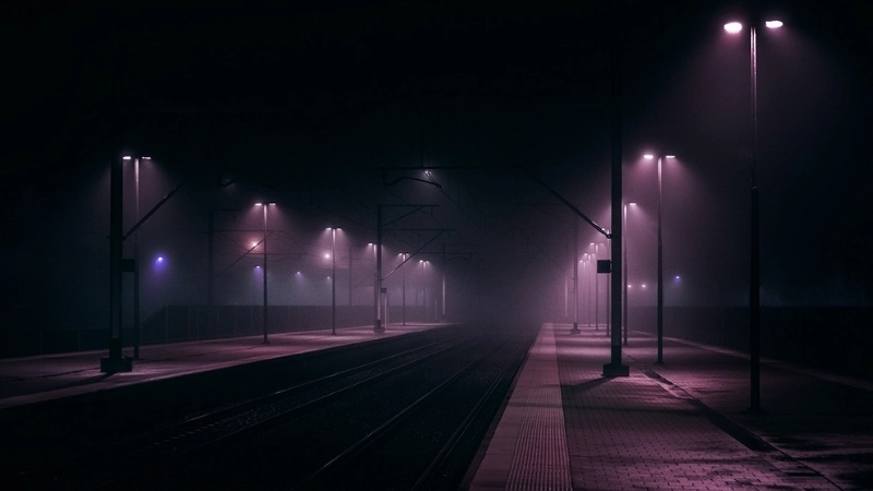 Hình nền máy tính thành phố về đêm cực chất