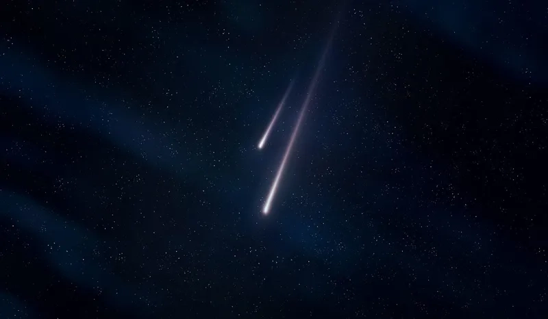 Background sao băng cho powerpoint