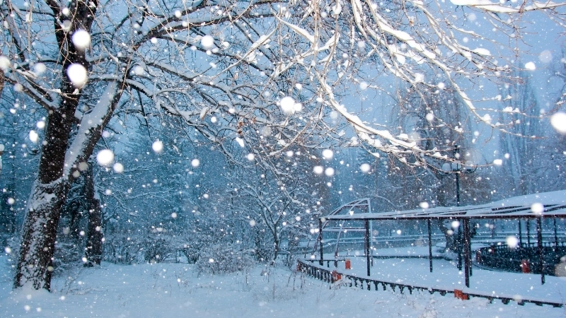 Trải nghiệm sắc nét với hình nền tuyết 4k