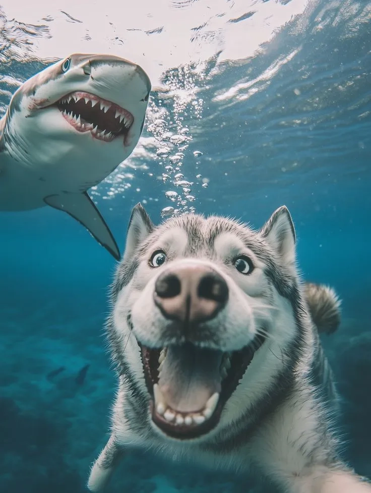 Meme cá heo bị nguyền