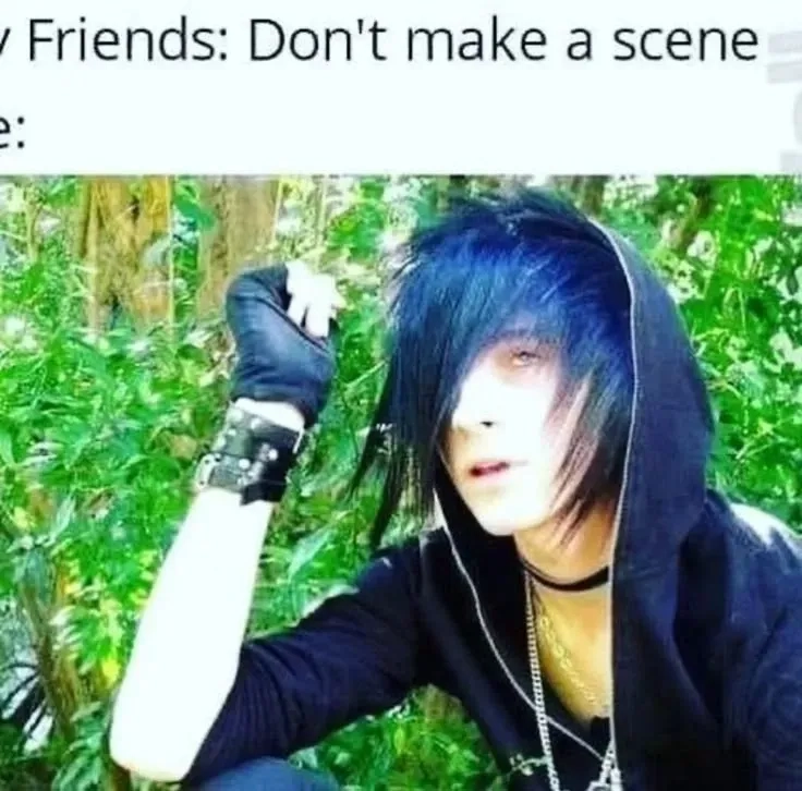 Hoài niệm về meme emo những năm 2000