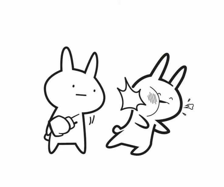 Tải ngay thỏ bảy màu wallpaper cho điện thoại