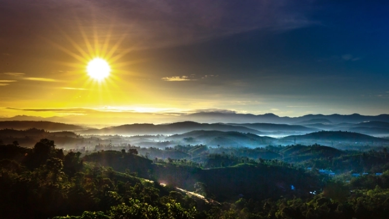 Vẻ đẹp hùng vĩ của tranh phong cảnh quê hương đất nước