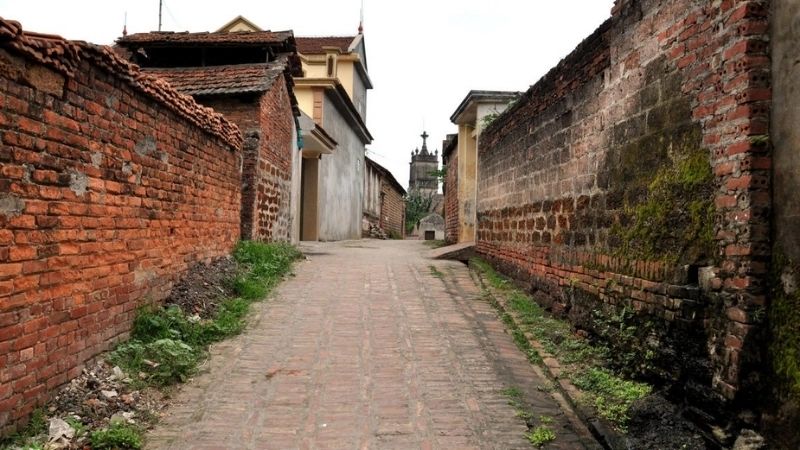 Trọn bộ hình ảnh về làng cổ Đường Lâm