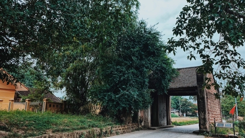 Chiêm ngưỡng cảnh đẹp làng cổ Đường Lâm