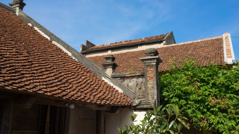 Con người và cảnh đẹp làng cổ Đường Lâm