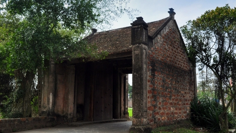 Kiến trúc độc đáo qua ảnh làng cổ Đường Lâm