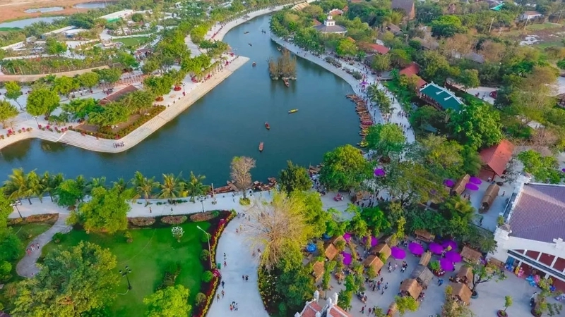 Một góc phong cảnh đẹp Long An