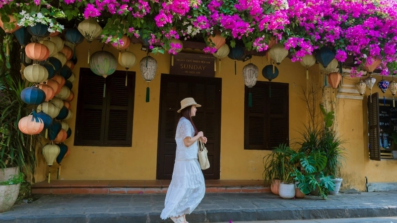Cảnh đẹp ở Phố cổ Hội An với những chiếc đèn lồng rực rỡ