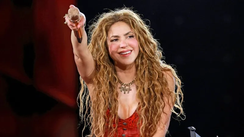 Shakira và nụ cười rạng rỡ đặc trưng