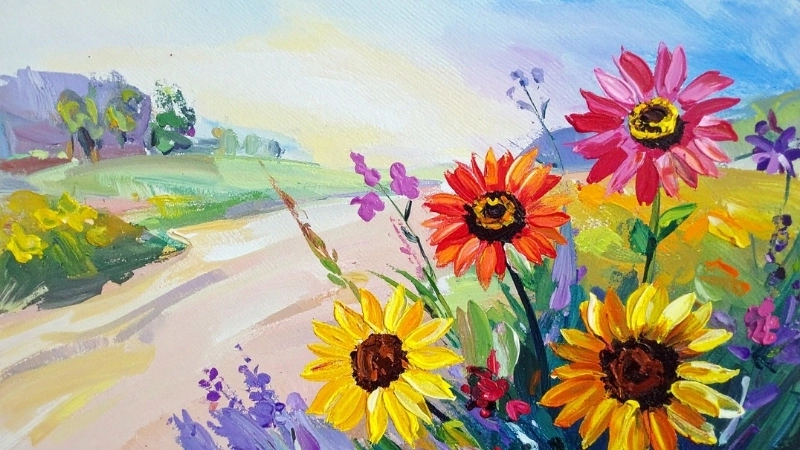 Hồn cốt dân tộc trong tranh phong cảnh làng quê bắc bộ