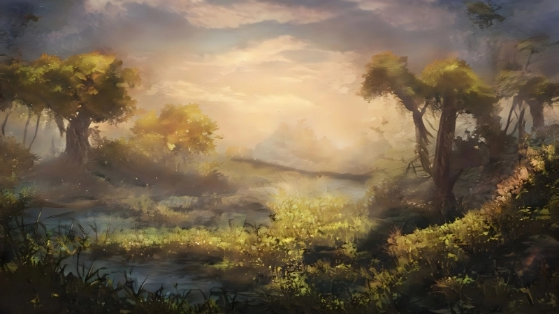 Vẻ đẹp hùng vĩ của tranh phong cảnh quê hương đất nước