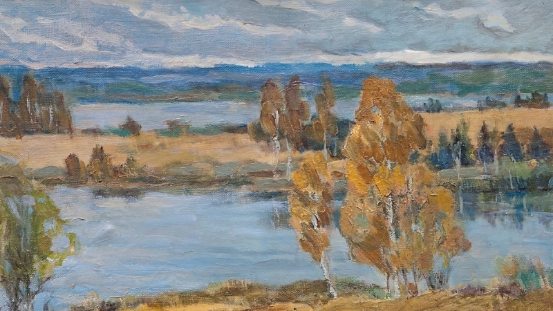 Tuyển tập tranh phong cảnh mùa thu đẹp