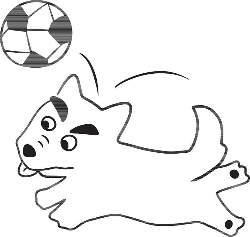 Vẻ mặt ngầu của chó Husky chibi