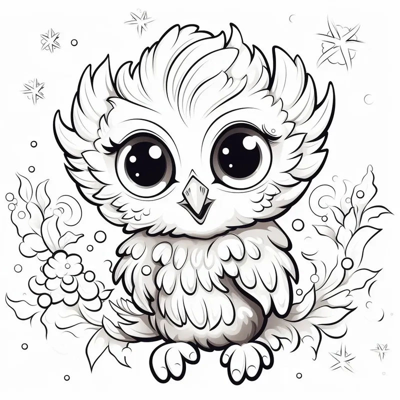 Hình ảnh cú mèo thông thái đeo kính