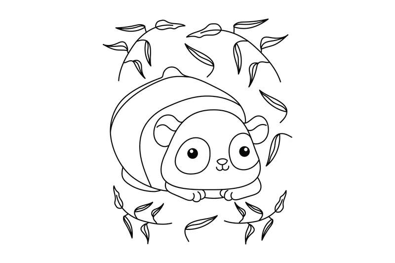 Mẫu avatar gấu trúc chibi cực chất