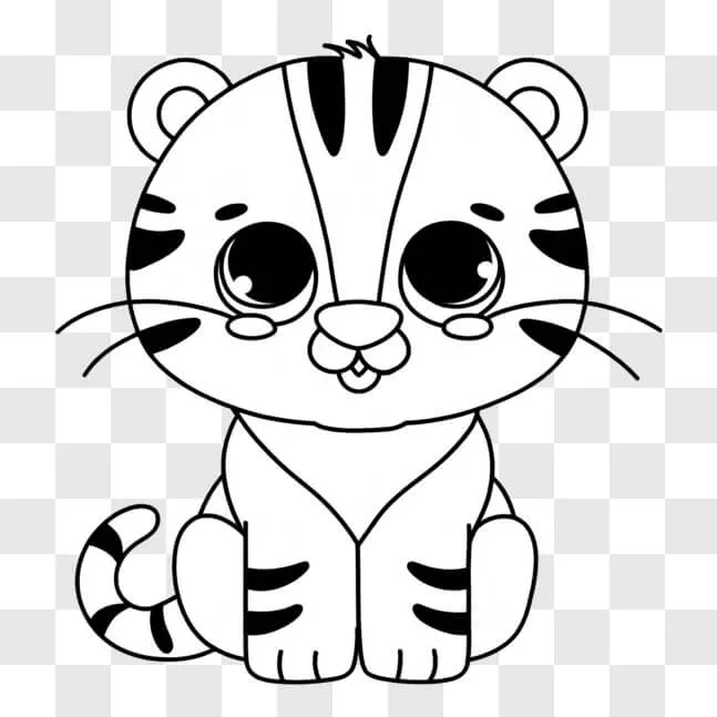 Hướng dẫn cách vẽ hổ chibi đơn giản