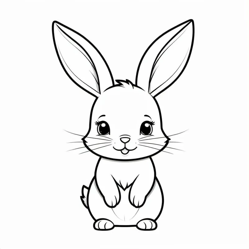 Hướng dẫn chi tiết cách vẽ thỏ chibi