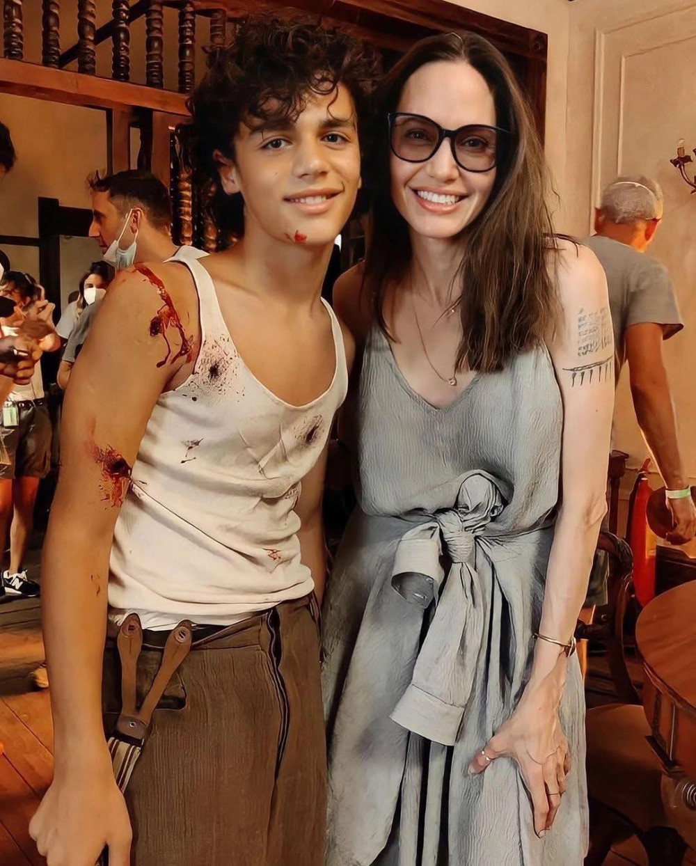 Poster một bộ phim của Angelina Jolie