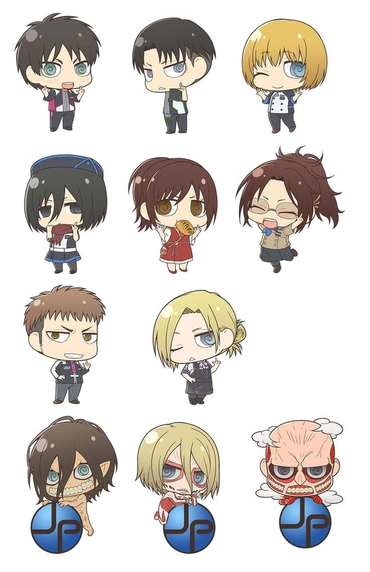 Móc khóa attack on titan keychain tiện lợi