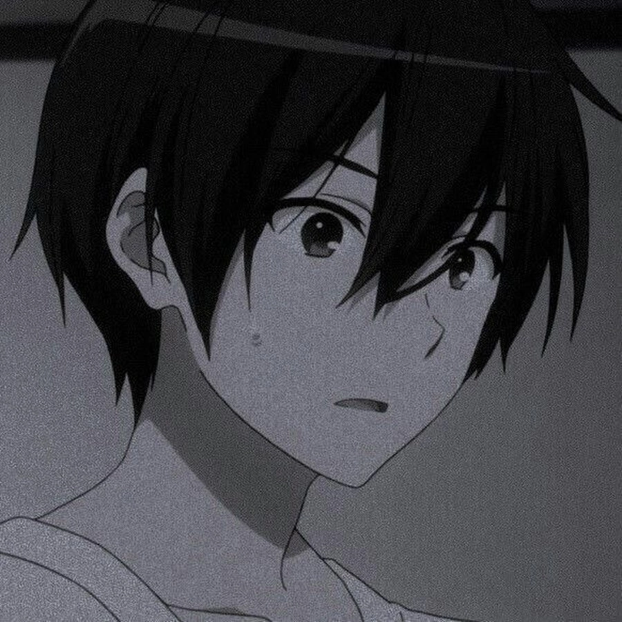 Avatar boy anime tóc trắng mắt xanh