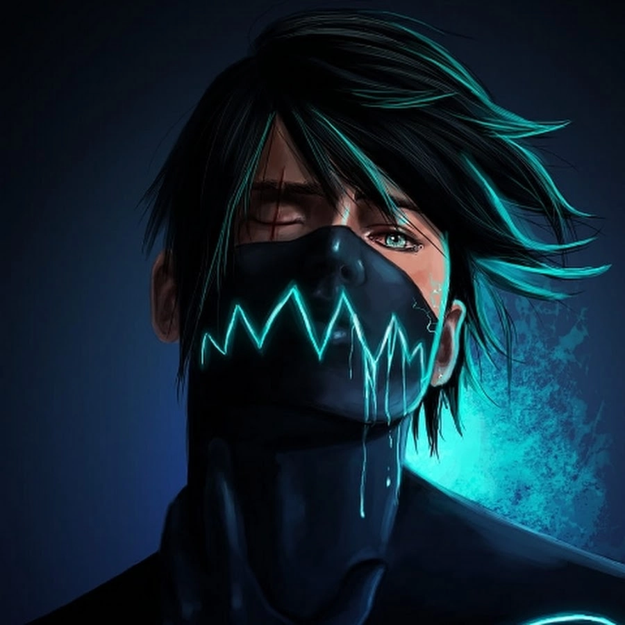 Vẻ lãng tử của avatar nam ngầu tóc dài