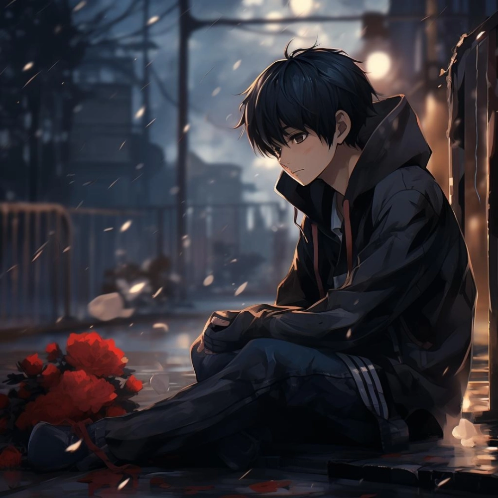 Vẻ ngoài của một avatar sad boy lạnh lùng
