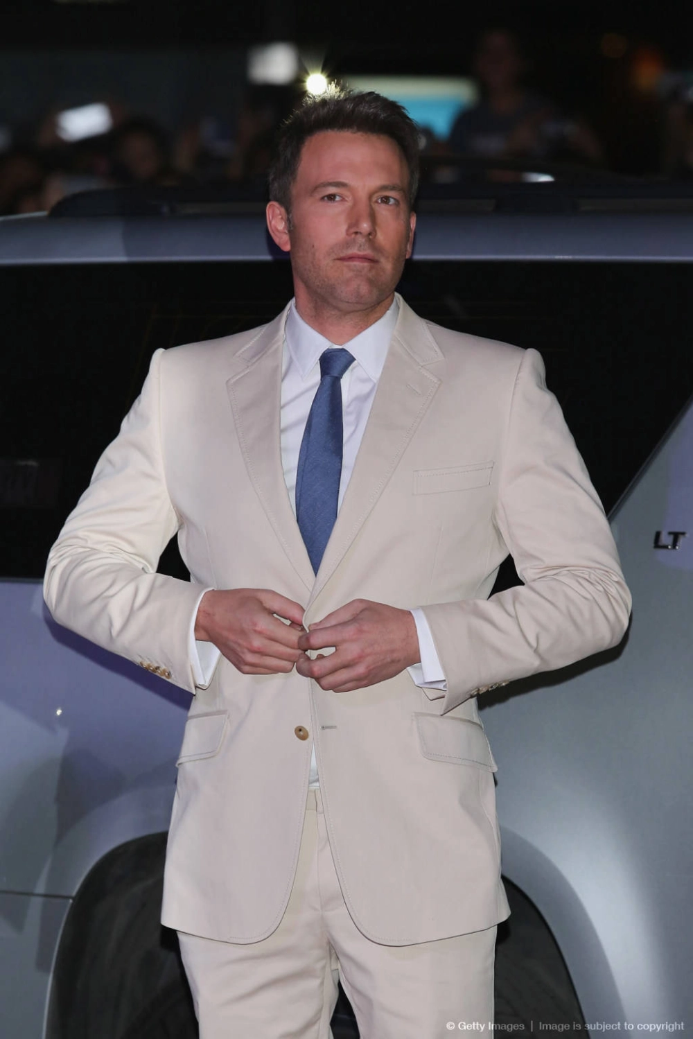 Ben Affleck trên phim trường Batman