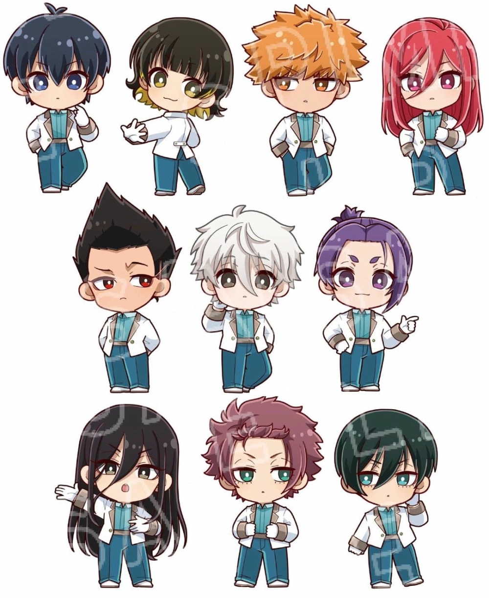 Tải ngay Blue Lock Chibi Wallpaper cho điện thoại