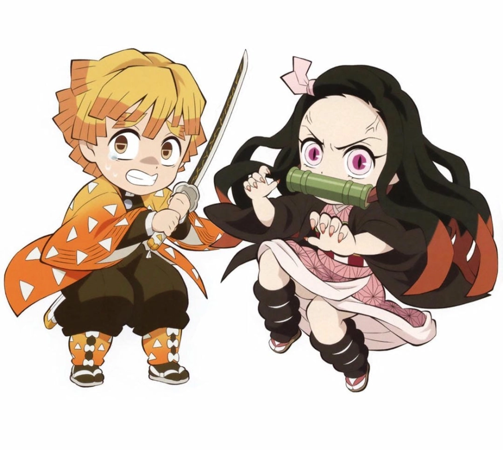 Phong cách nghệ thuật của Demon Slayer Chibi art