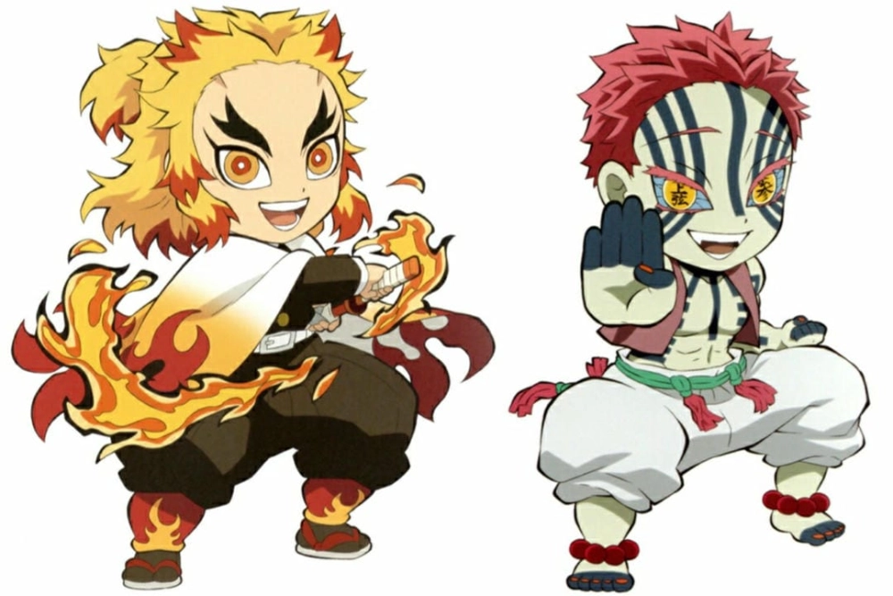 Tạo hình Demon Slayer anime Chibi