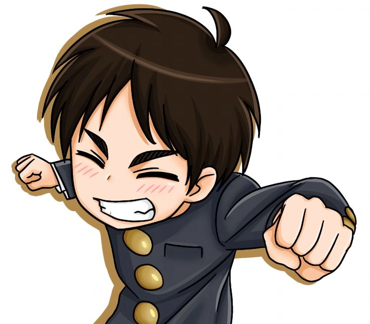 Mô hình eren yeager figure phiên bản chibi