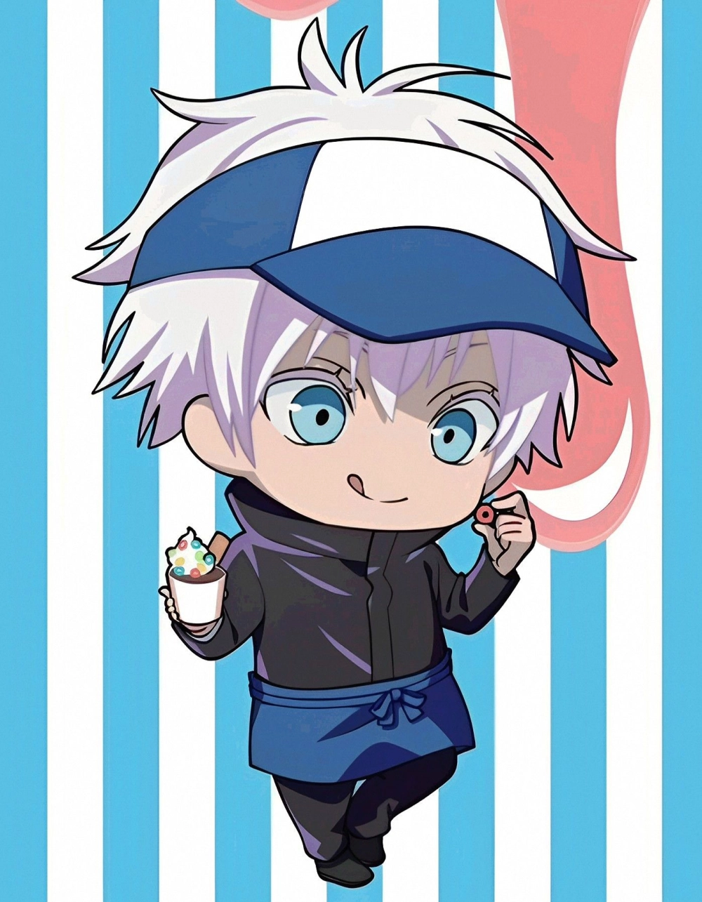 Tác phẩm chibi Gojo fanart từ fan