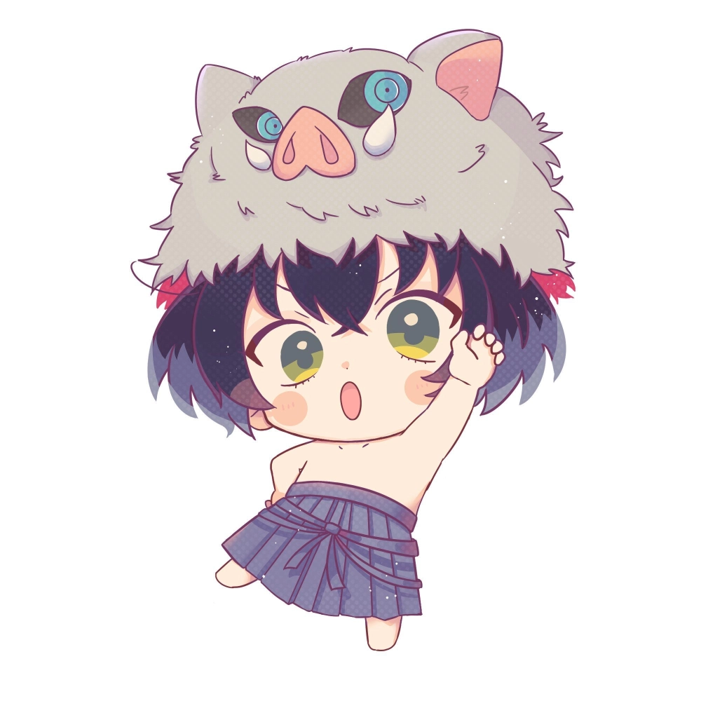 Khoảnh khắc cute inosuke chibi