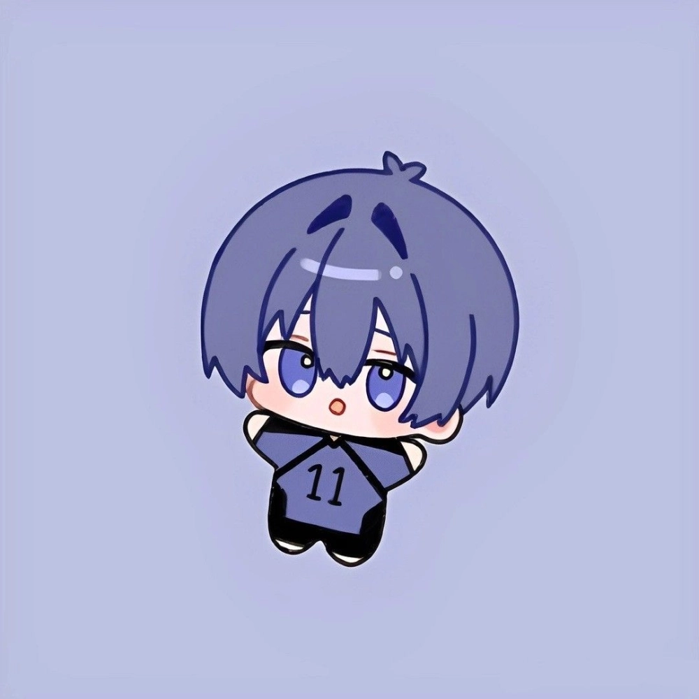 Móc khóa Isagi Chibi keychain treo balo