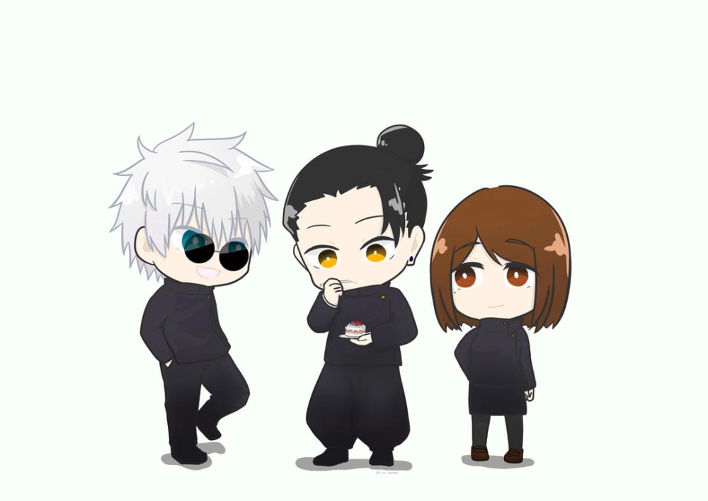 Hướng dẫn vẽ Jujutsu Kaisen chibi drawing đơn giản