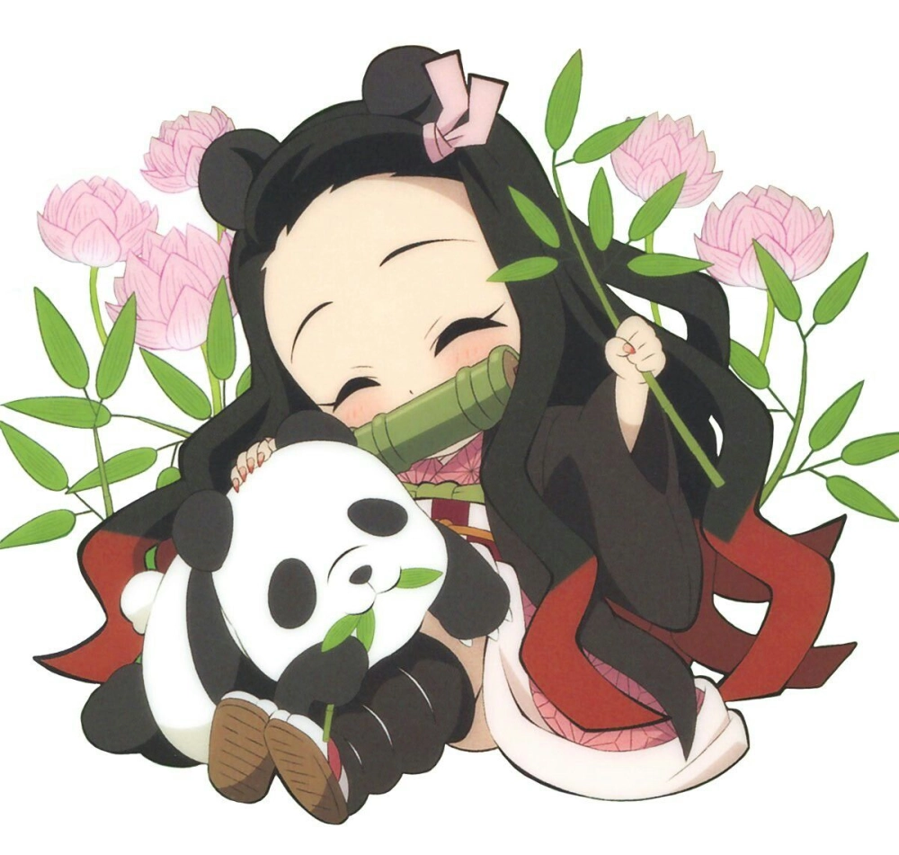 Nezuko chibi trong chiếc hộp gỗ quen thuộc