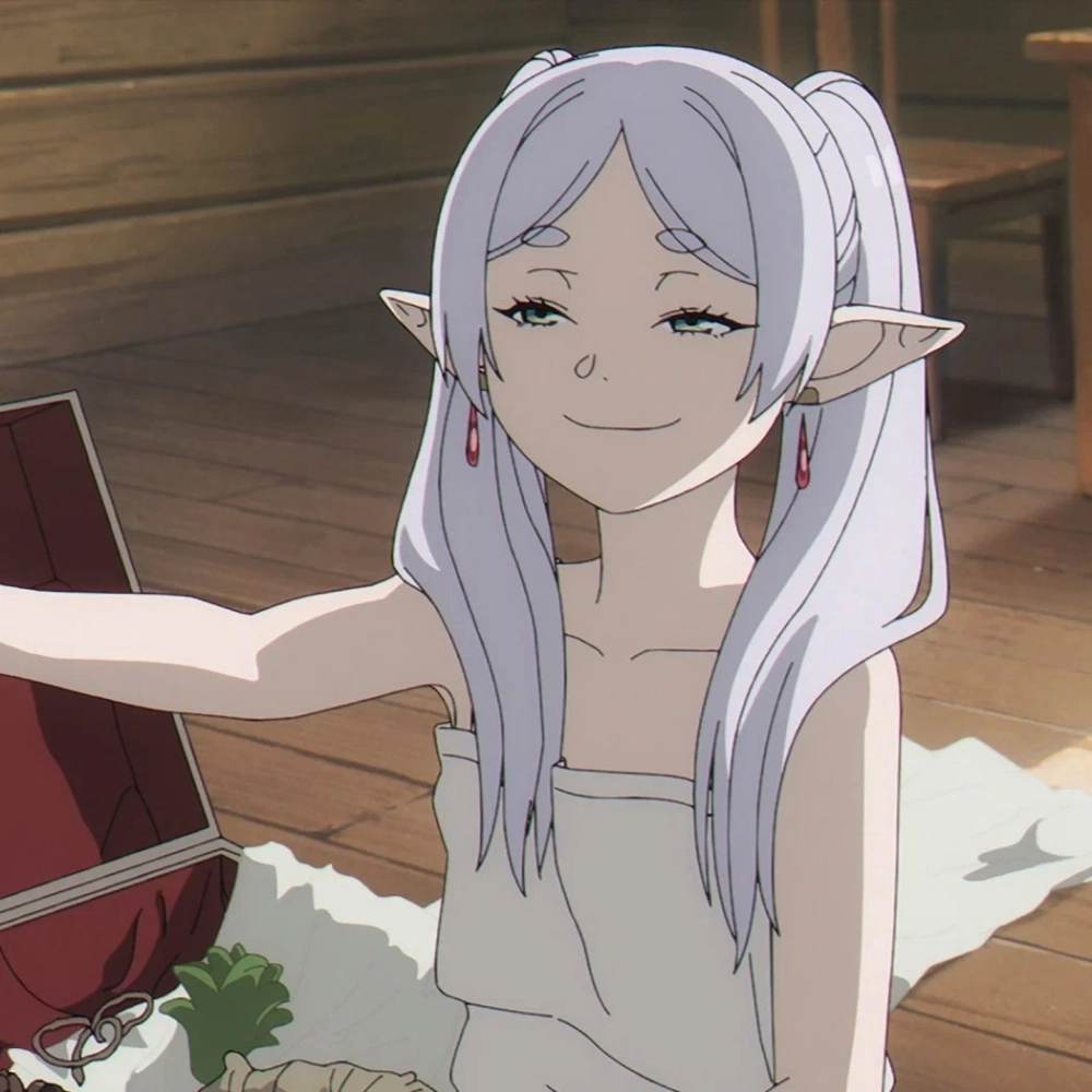 Phiên bản Frieren chibi siêu đáng yêu