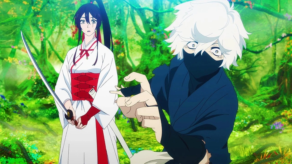 Khoảnh khắc kề vai sát cánh của Gabimaru and Sagiri