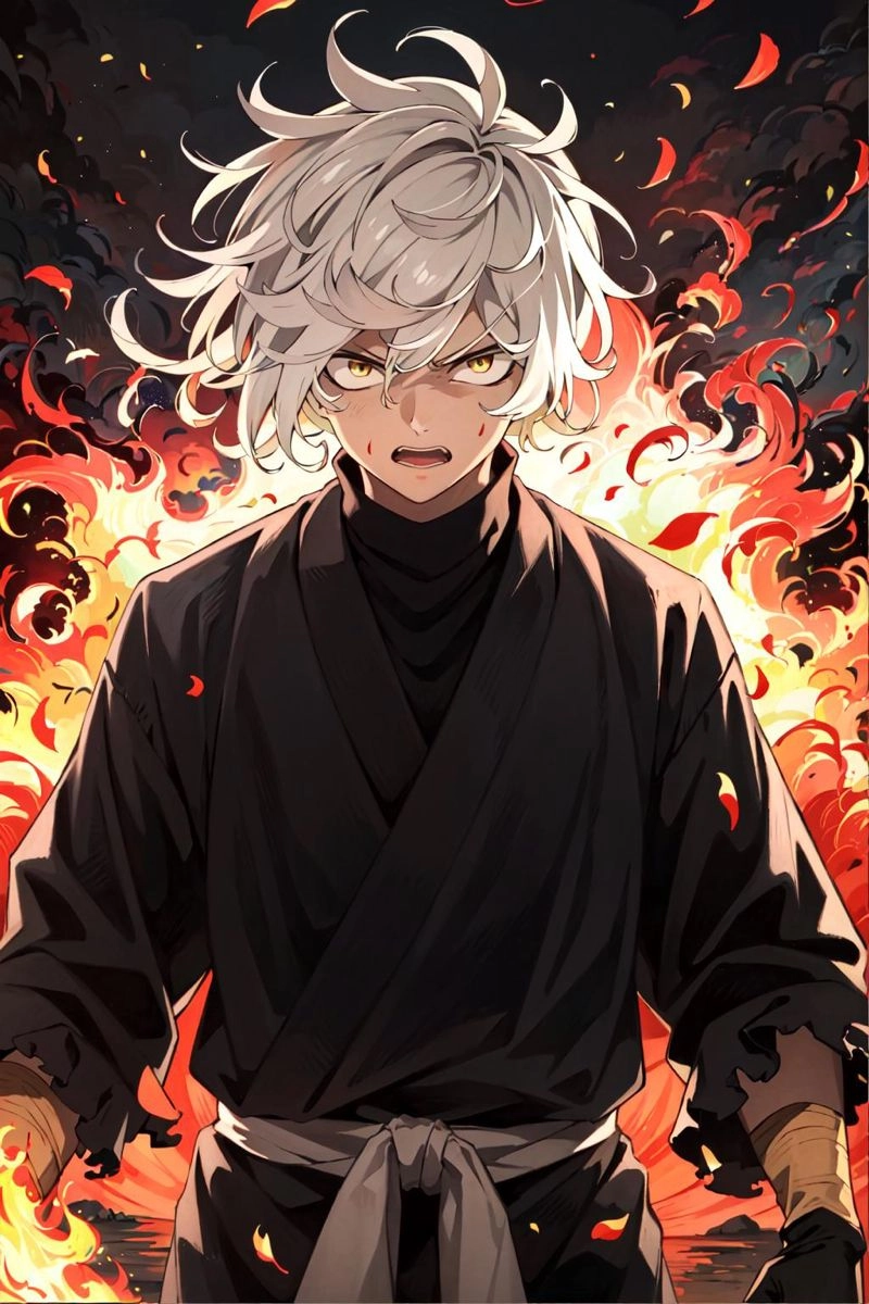 Ánh mắt lạnh lùng của Gabimaru