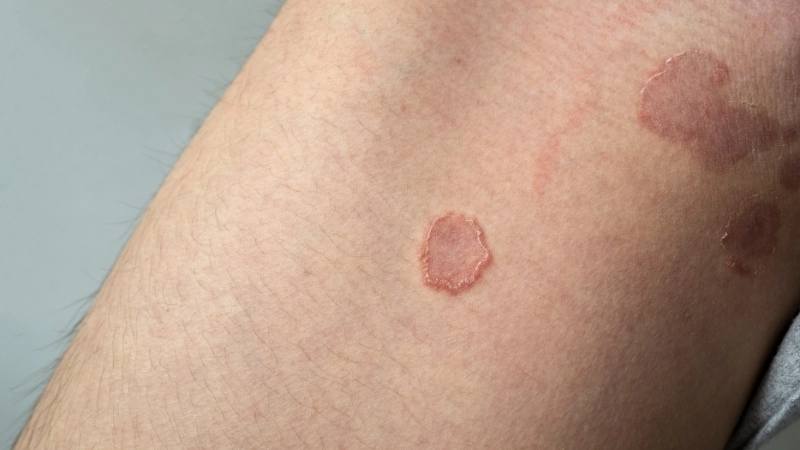 Minh họa cho thấy hắc lào có lây không