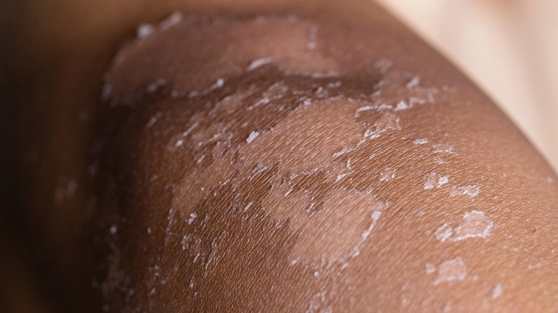 Hình ảnh bệnh nấm da đầu ở giai đoạn đầu