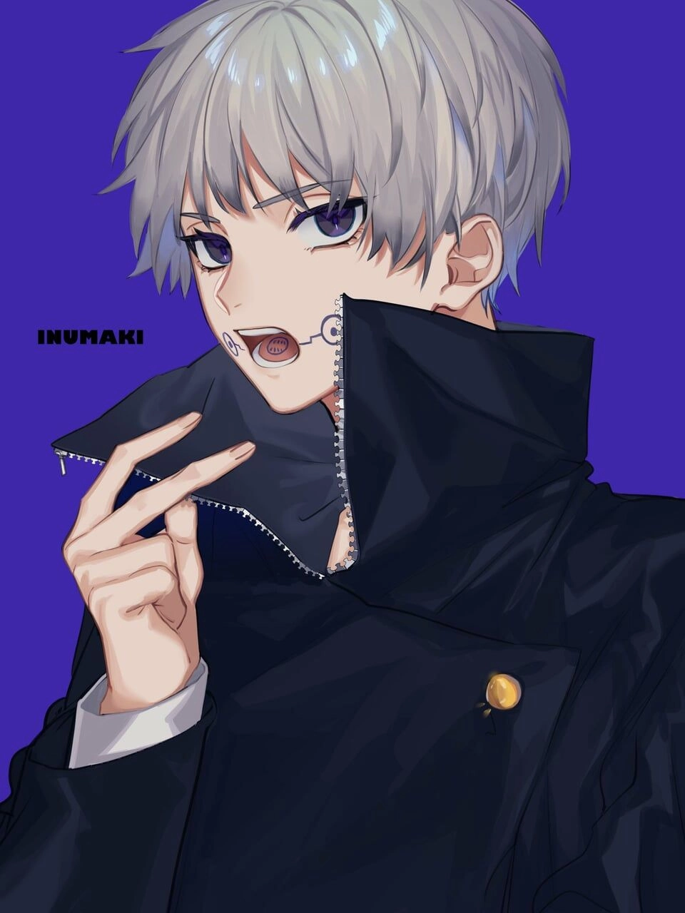 Thiết kế trang phục ấn tượng của Inumaki Toge design