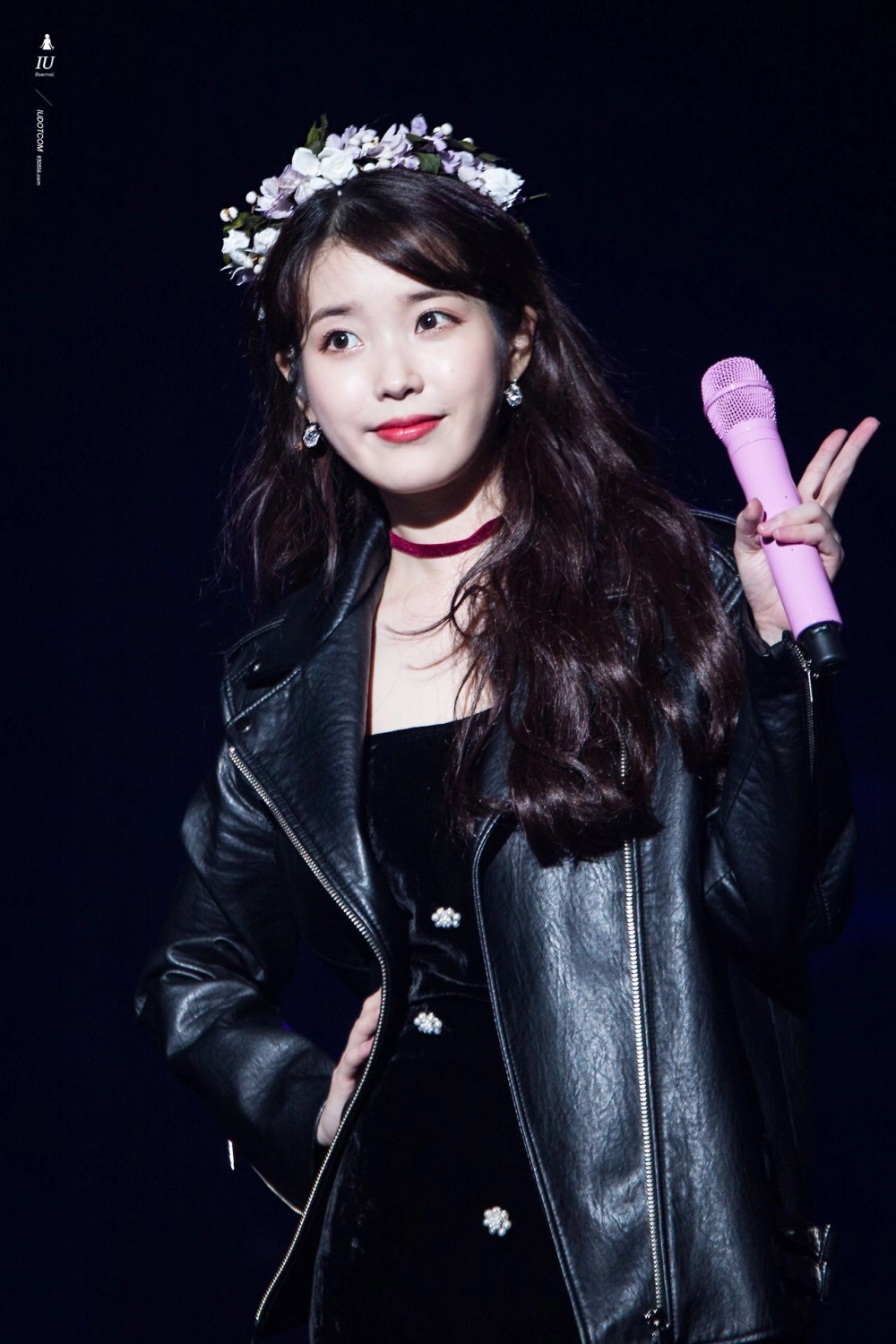 Biển lightstick tại IU concert