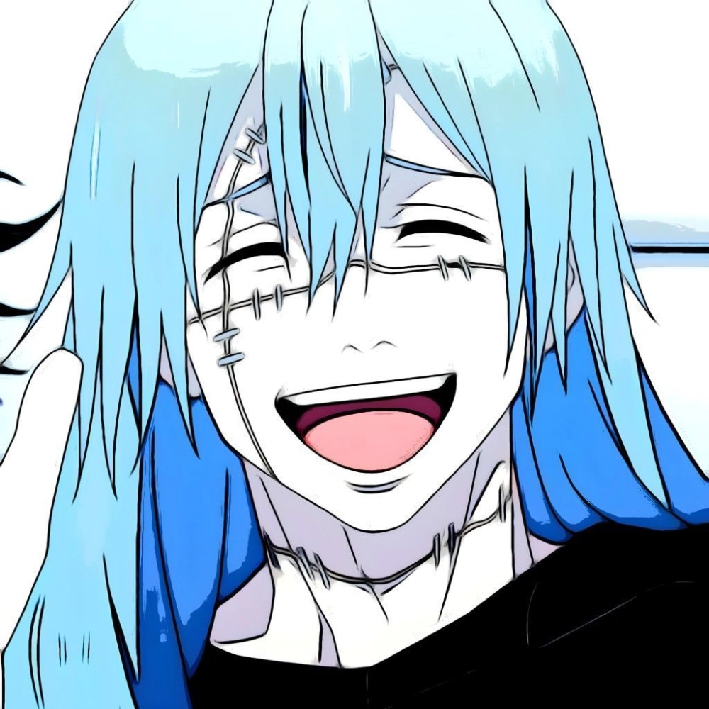 Gương mặt chắp vá Mahito patchwork