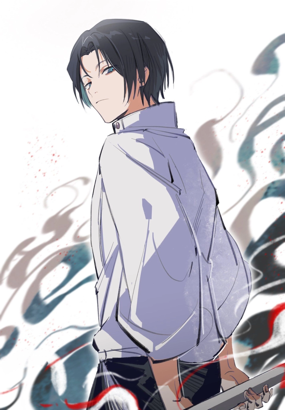 Thanh katana chứa đựng nguyền lực của Yuta Okkotsu sword