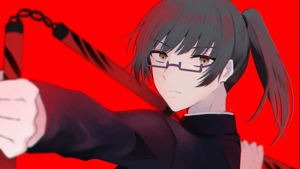 Khoảnh khắc Zenin Maki bên cạnh Gojo Satoru