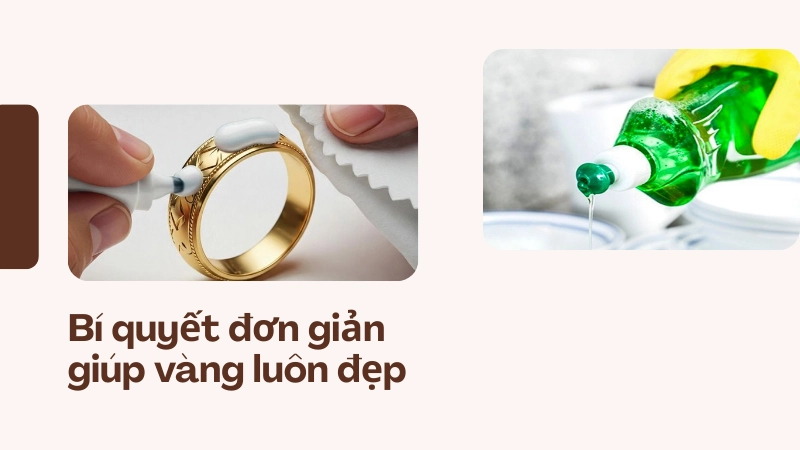 Sử dụng dung dịch làm sáng vàng chuyên dụng hiệu quả cao