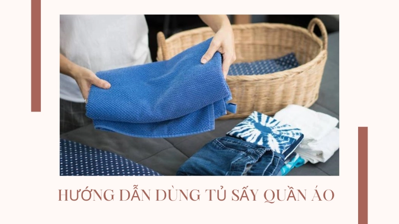 Phân loại chất liệu vải trước khi cho vào tủ sấy quần áo