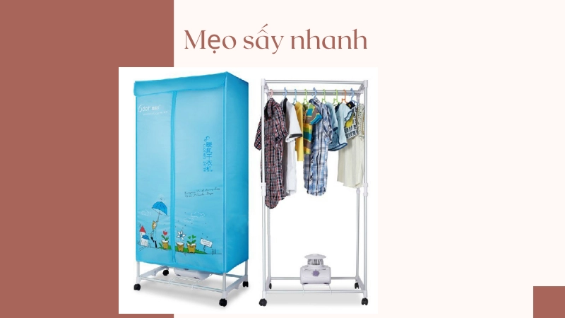 Kiểm tra kỹ khối lượng quần áo sấy để tránh quá tải thiết bị